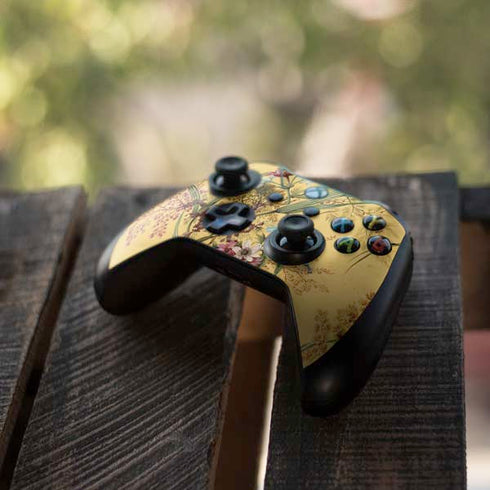 William Kilburn Yellow Marble End Xbox One S Controller Skin