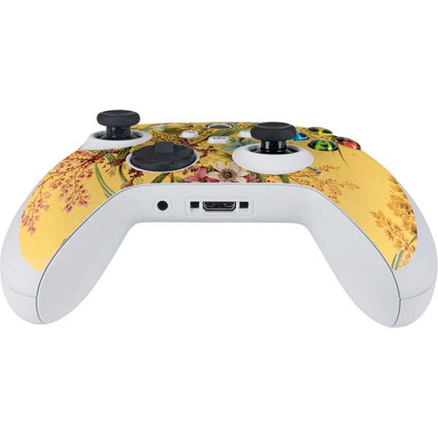 William Kilburn Yellow Marble End Xbox Series S Controller Skin