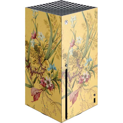 William Kilburn Yellow Marble End Xbox Series X Console Skin