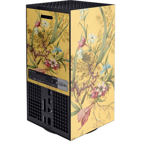 William Kilburn Yellow Marble End Xbox Series X Console Skin