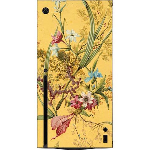 William Kilburn Yellow Marble End Xbox Series X Console Skin