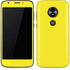 Yellow Solid Moto E5 Play Skin