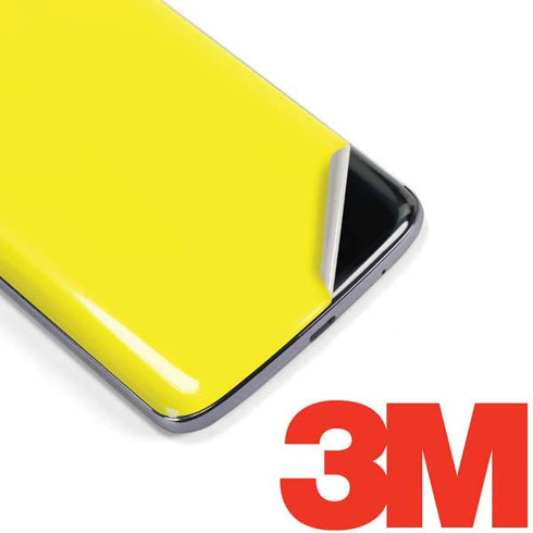 Yellow Solid Moto E5 Plus Skin