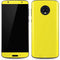 Yellow Solid Moto G6 Skin