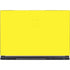 Yellow Solid MSI GS65 Stealth Laptop Skin