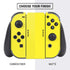 Yellow Solid Nintendo Switch Bundle Skin