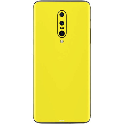 Yellow Solid OnePlus 7 Pro Skin
