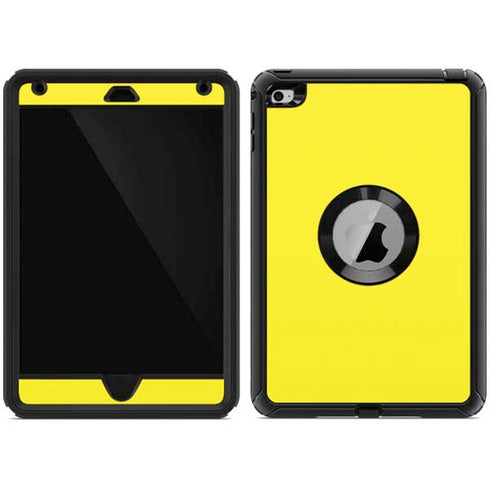 Yellow Solid Otterbox Defender iPad Skin