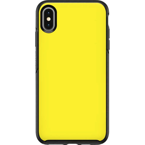 Yellow Solid Otterbox Symmetry iPhone Skin