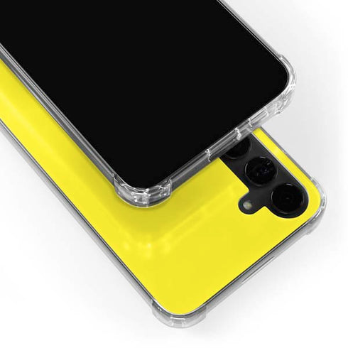 Yellow Galaxy S24 Plus Clear Case