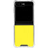 Yellow Galaxy Z Flip5 5G Clear Case
