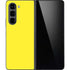 Yellow Galaxy Z Fold5 5G Skin