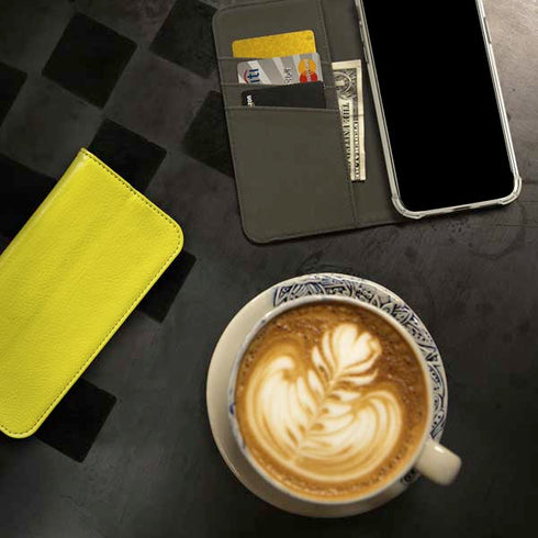 Yellow iPhone 15 Pro Folio Case