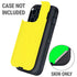 Yellow Otterbox Defender iPhone Skin