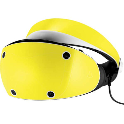 Yellow Solid PlayStation VR2 Skin