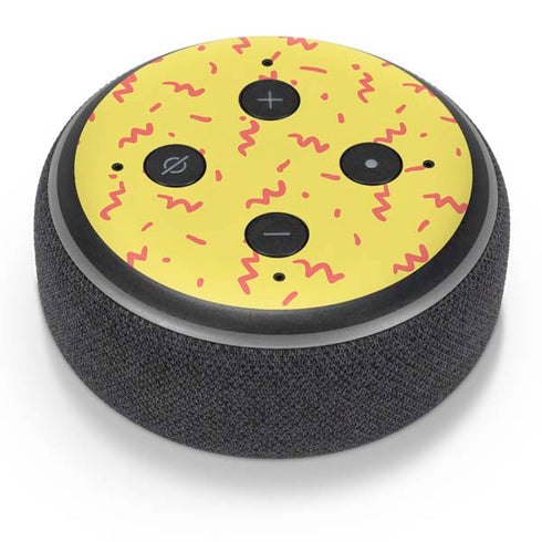 Yellow Spring Amazon Echo Dot Skin