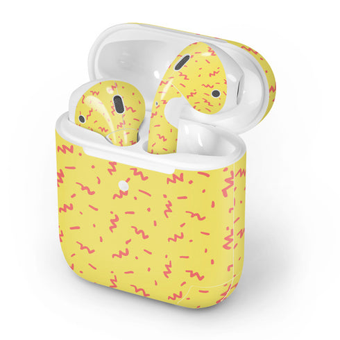 Yellow Spring Apple AirPods 2 Skin