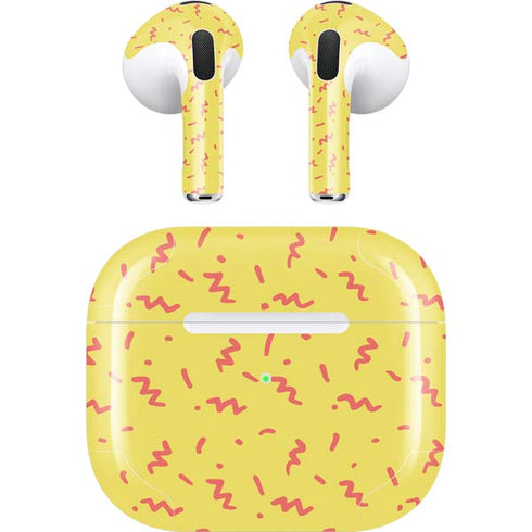 Yellow Spring Apple AirPods (3rd Gen 2021) Skin