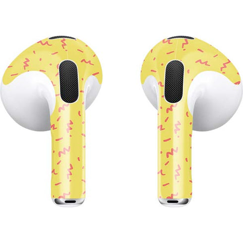 Yellow Spring Apple AirPods (3rd Gen 2021) Skin