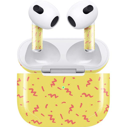 Yellow Spring Apple AirPods (3rd Gen 2021) Skin