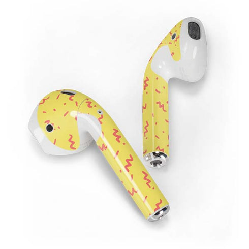 Yellow Spring Apple AirPods Skin