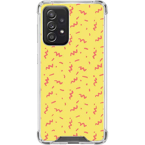 Yellow Spring Galaxy A52 5G Clear Case