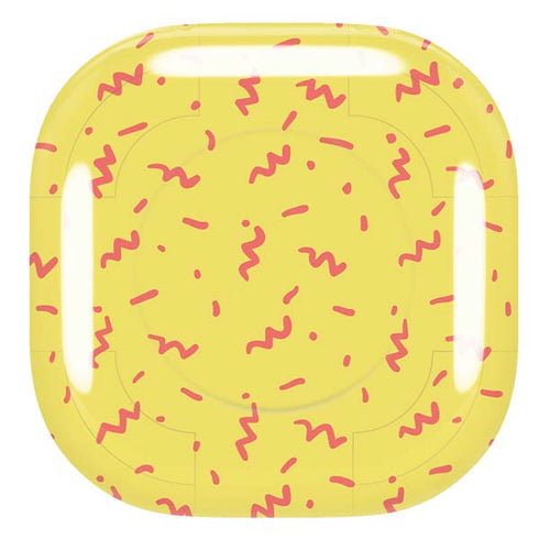 Yellow Spring Galaxy Buds Live Skin