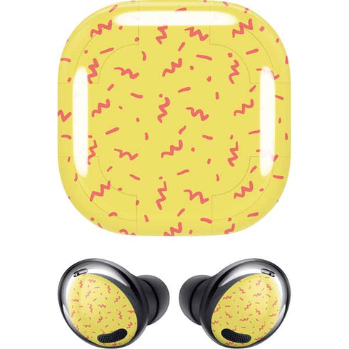 Yellow Spring Galaxy Buds Pro Skin