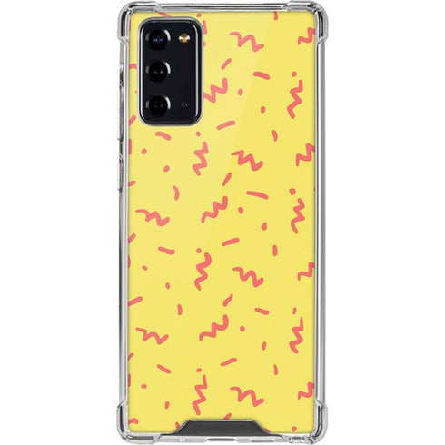 Yellow Spring Galaxy Note20 5G Clear Case