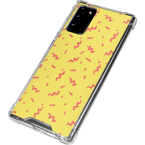 Yellow Spring Galaxy Note20 5G Clear Case
