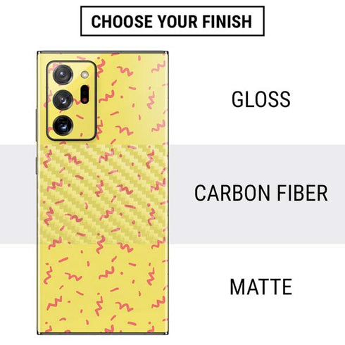 Yellow Spring Galaxy Note20 Ultra 5G Skin