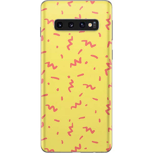 Yellow Spring Galaxy S10 Skin