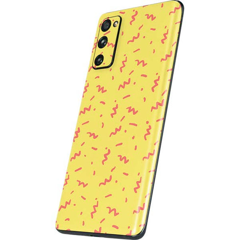 Yellow Spring Galaxy S20 Fan Edition Skin