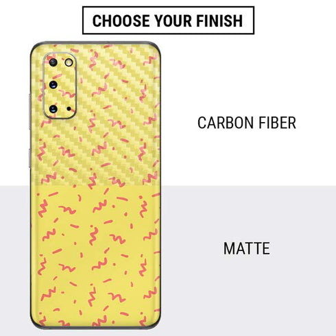 Yellow Spring Galaxy S20 Skin