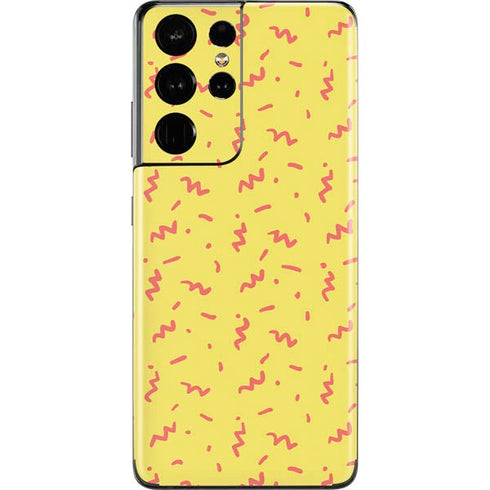 Yellow Spring Galaxy S21 Ultra 5G Skin
