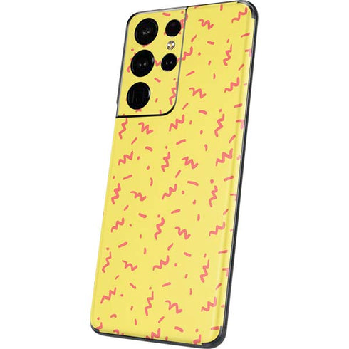 Yellow Spring Galaxy S21 Ultra 5G Skin