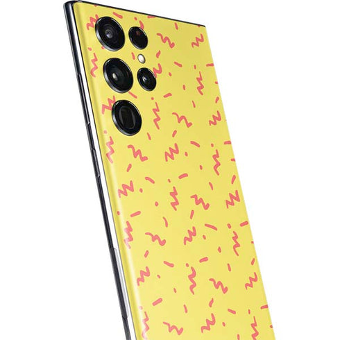 Yellow Spring Galaxy S22 Ultra Skin