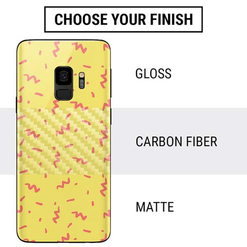 Yellow Spring Galaxy S9 Skin