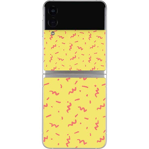 Yellow Spring Galaxy Z Flip3 5G Skin