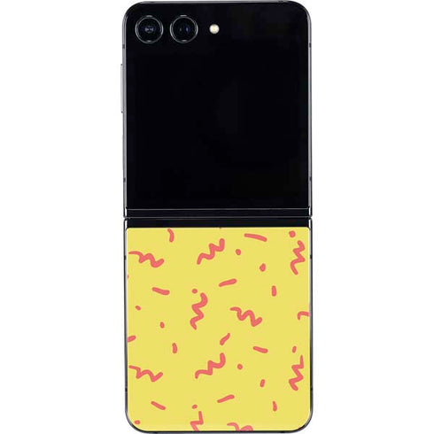 Yellow Spring Galaxy Z Flip5 5G Skin