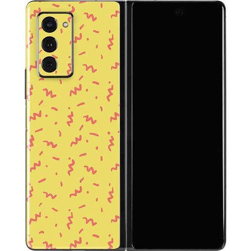 Yellow Spring Galaxy Z Fold2 5G Skin