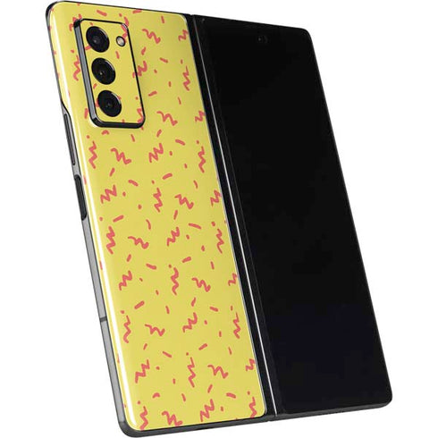Yellow Spring Galaxy Z Fold2 5G Skin