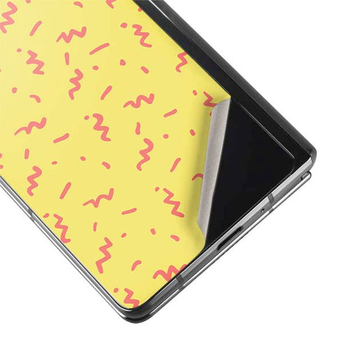 Yellow Spring Galaxy Z Fold2 5G Skin