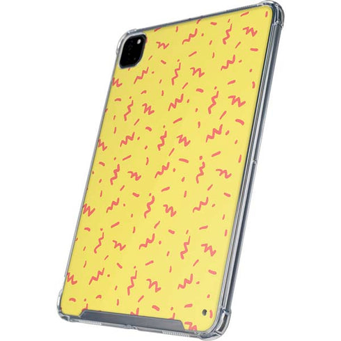 Yellow Spring iPad Pro 12.9in (2020) Clear Case