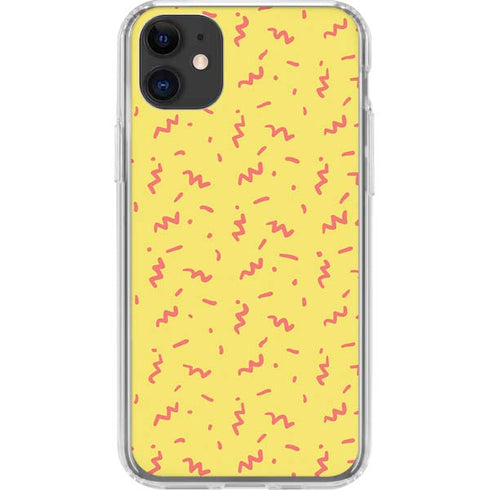 Yellow Spring iPhone 11 Clear Case