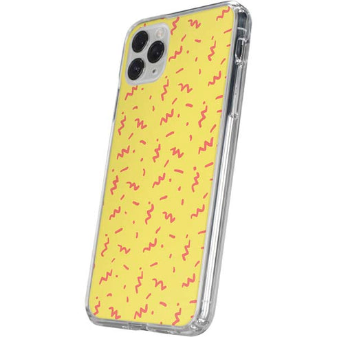 Yellow Spring iPhone 11 Pro Clear Case