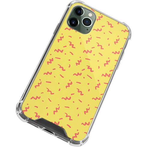 Yellow Spring iPhone 12 Pro Max Clear Case