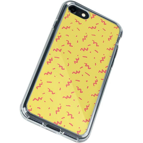 Yellow Spring iPhone SE (2nd & 3rd Gen) Clear Case