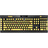 Yellow Spring K95 RGB PLATINUM Mechanical Gaming Keyboard Skin
