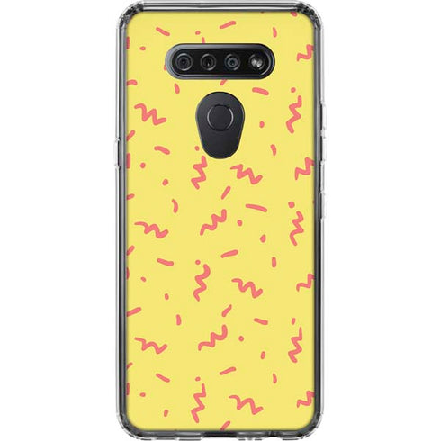 Yellow Spring LG K51/Q51 Clear Case